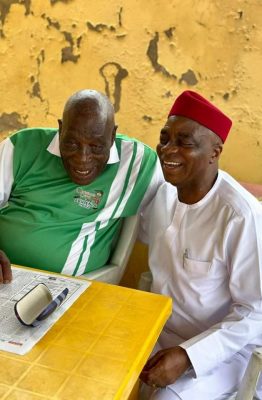 Baba Abidoye and Bishop Oyedepo