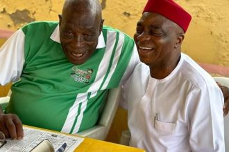 Baba Abidoye and Bishop Oyedepo