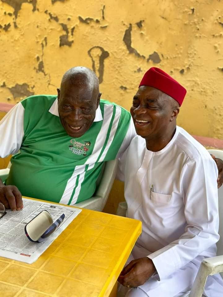 Baba Abidoye and Bishop Oyedepo